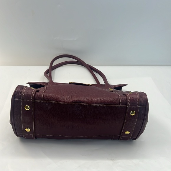 MAXX New York Signature Leather Handbag - Picture 6 of 12